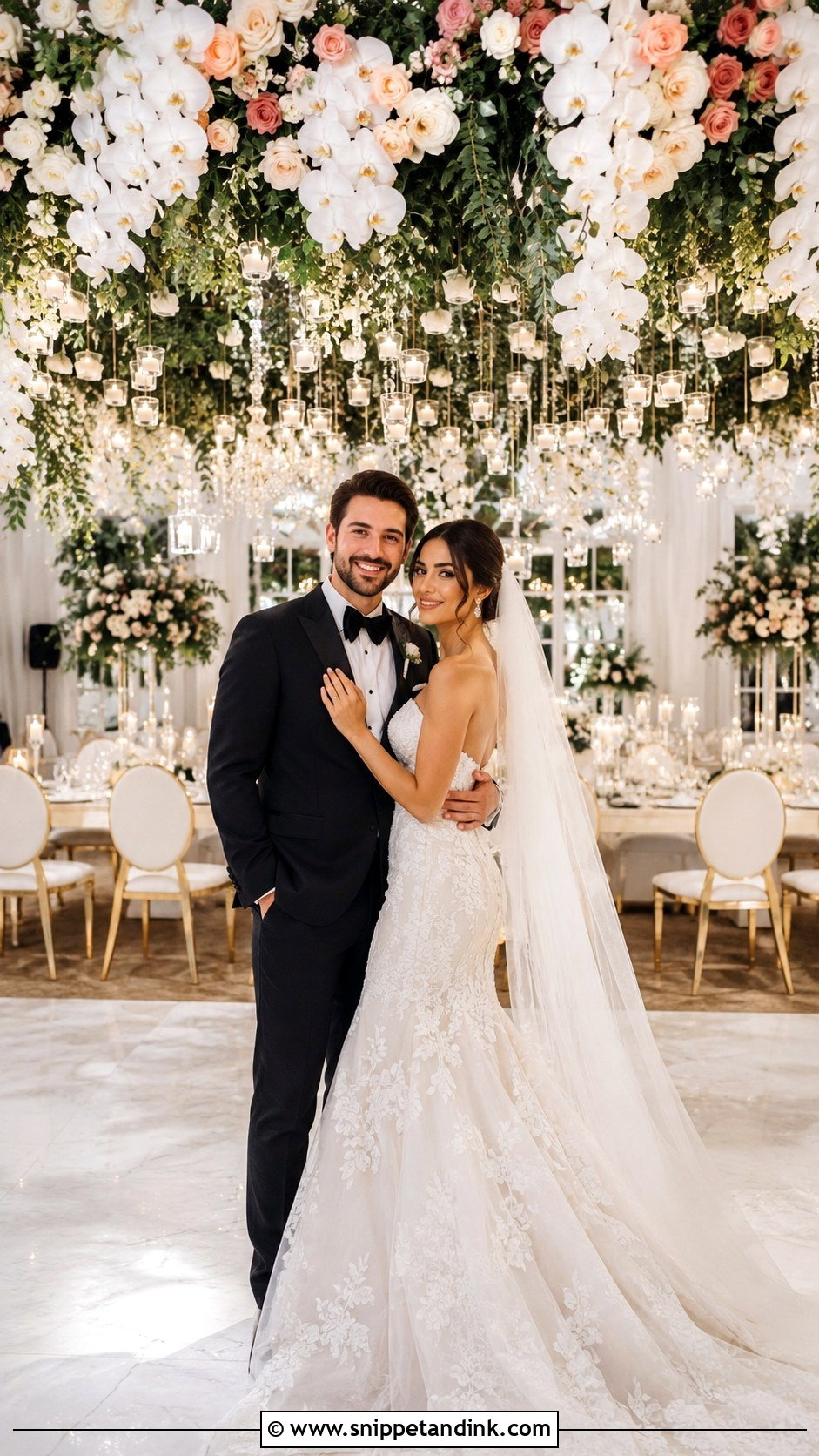 Floral Ceiling Wedding - Snippet and Ink - 30 Fancy Wedding Ideas