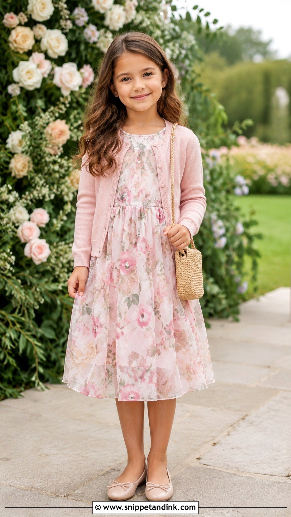 Floral Kids Dress For Wedding Guest - Snippet and Ink - 25 Kids Dresses for Weddings