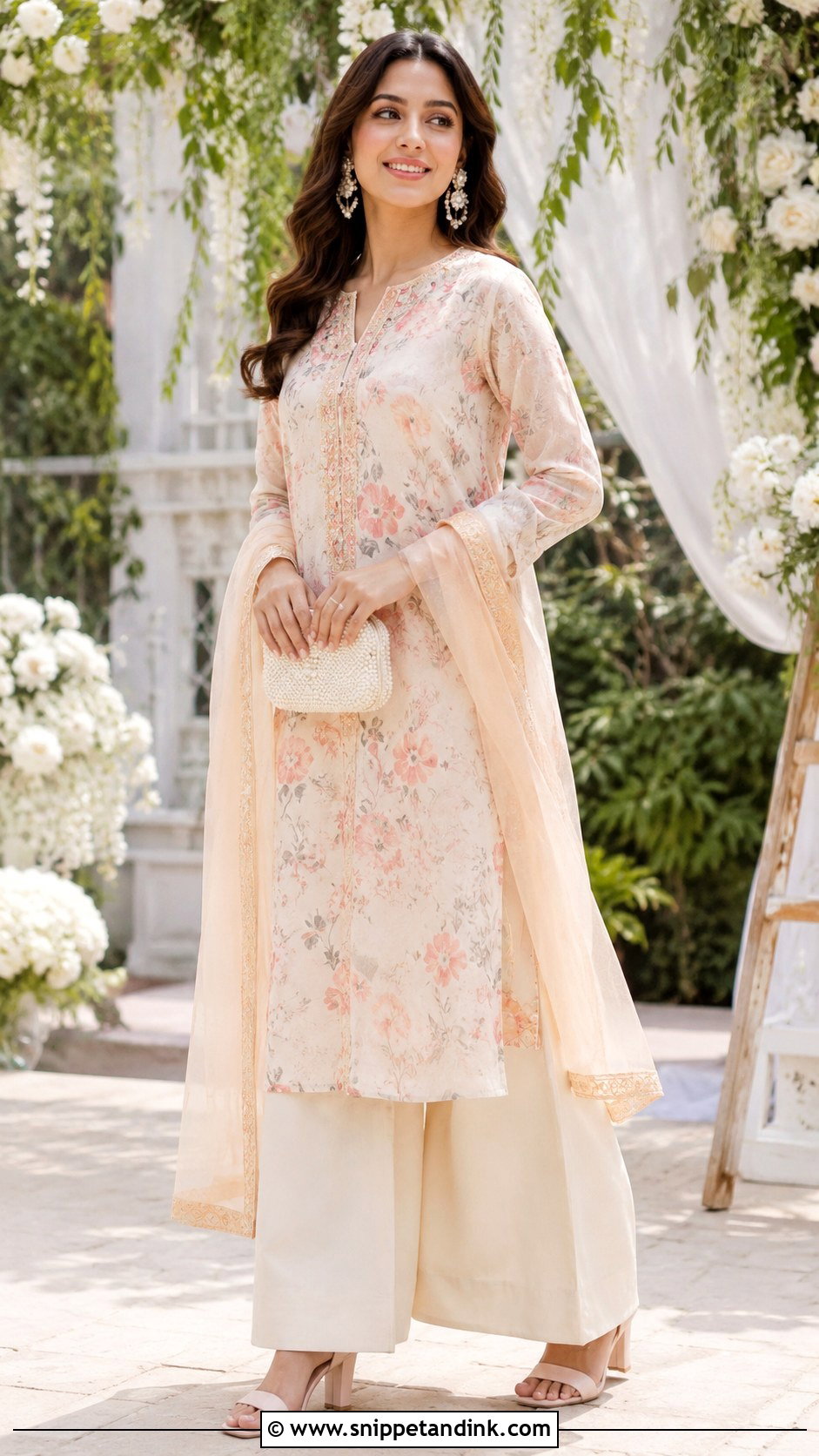 Floral Kurta For Wedding - Snippet and Ink - 25 Kurta for Wedding Ideas