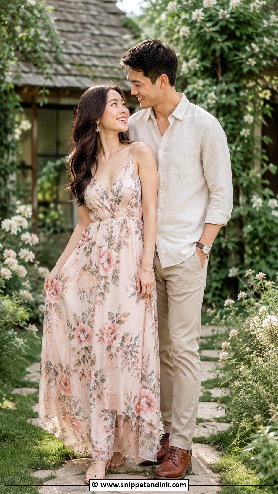 Floral Maxi Dress Pre Wedding Outfit - Snippet and Ink - 30 Pre Wedding Clothes Idea Ideas