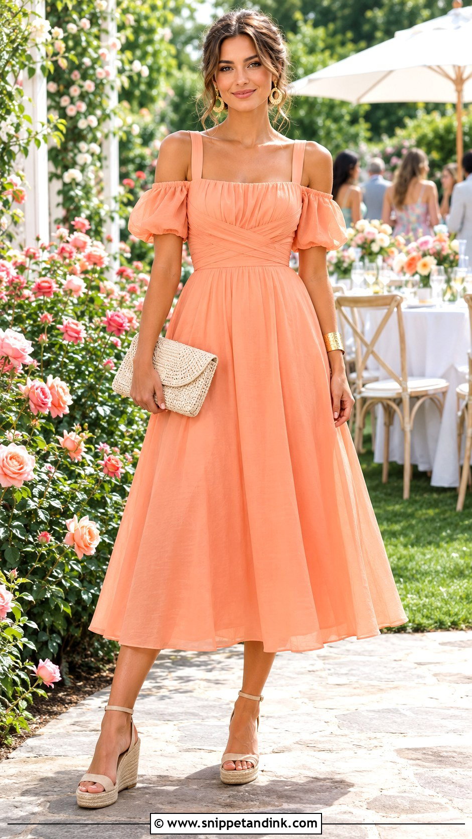 Floral Maxi Garden Party Dress - Snippet and Ink - 20 Dress for Garden Party Ideas