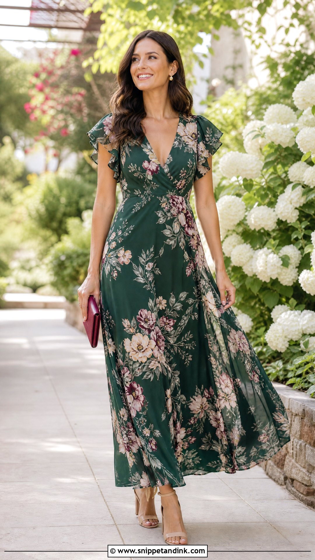 Floral Maxi Holy Matrimony Dress - Snippet and Ink - 25 Holy Matrimony Dress Ideas