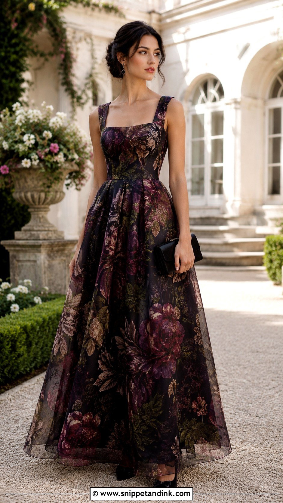 Floral Organza Formal Wedding Dress - Snippet and Ink - 20 Formal Wedding Dresses