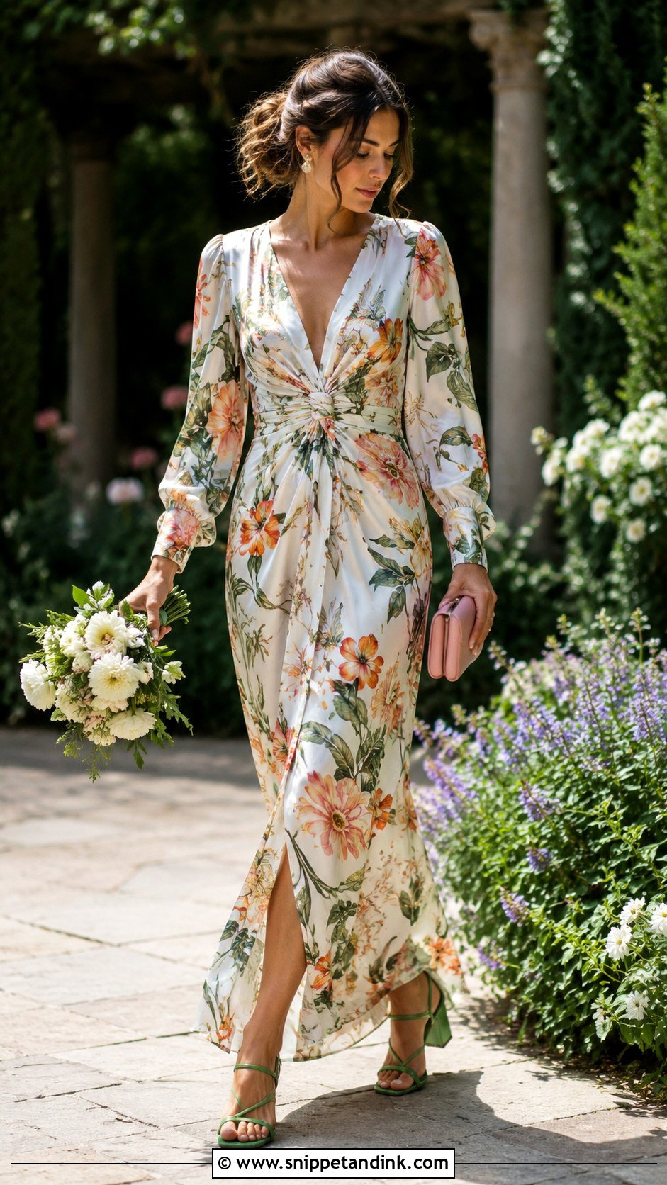 Floral Print Wedding Dress - Snippet and Ink - 20 Anti Bride Wedding Dress Ideas