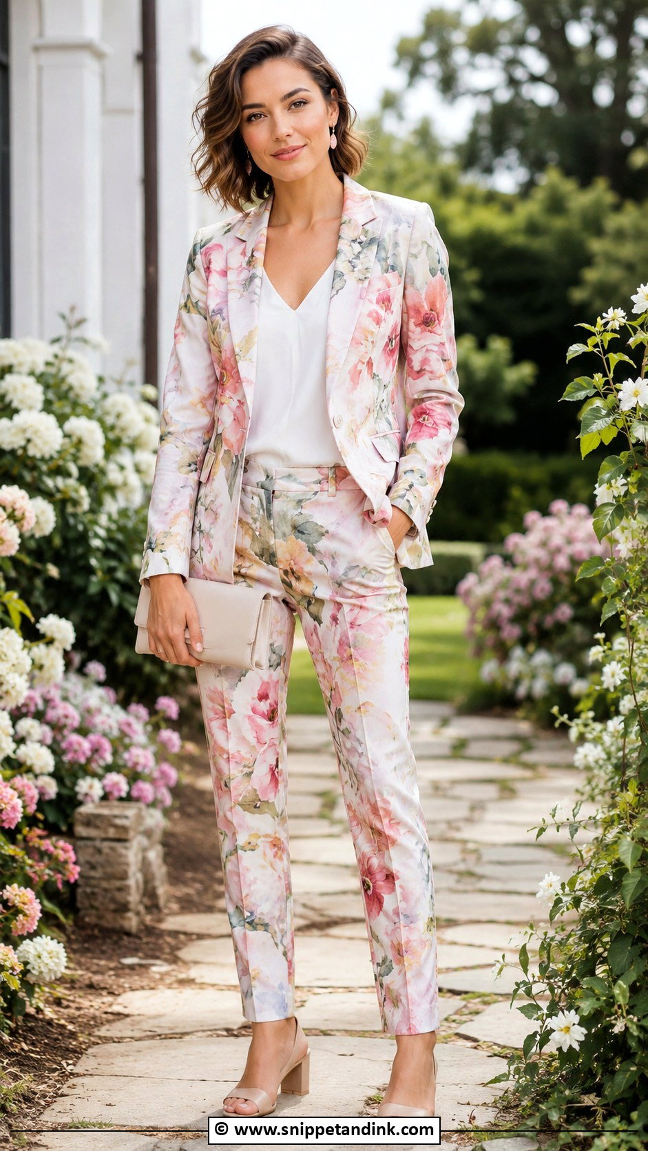 Floral Suit Gay Wedding Outfit - Snippet and Ink - 25 Gay Wedding Outfits