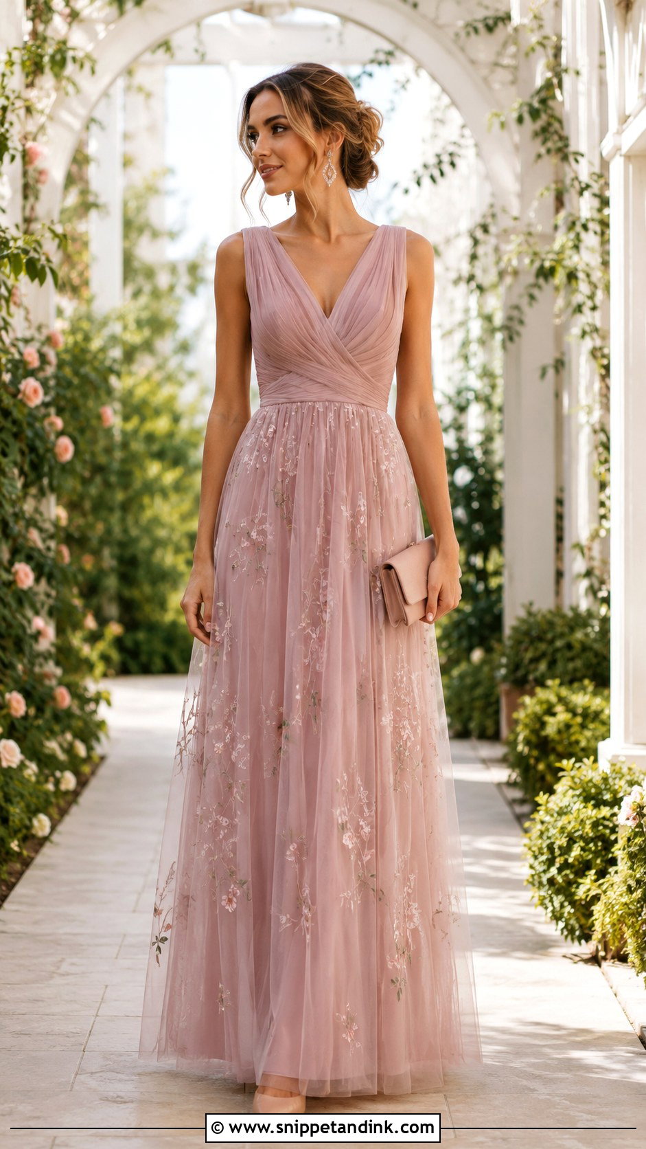 Floral Tulle Infinity Dress - Snippet and Ink - 20 Infinity Dress with Tulle Ideas