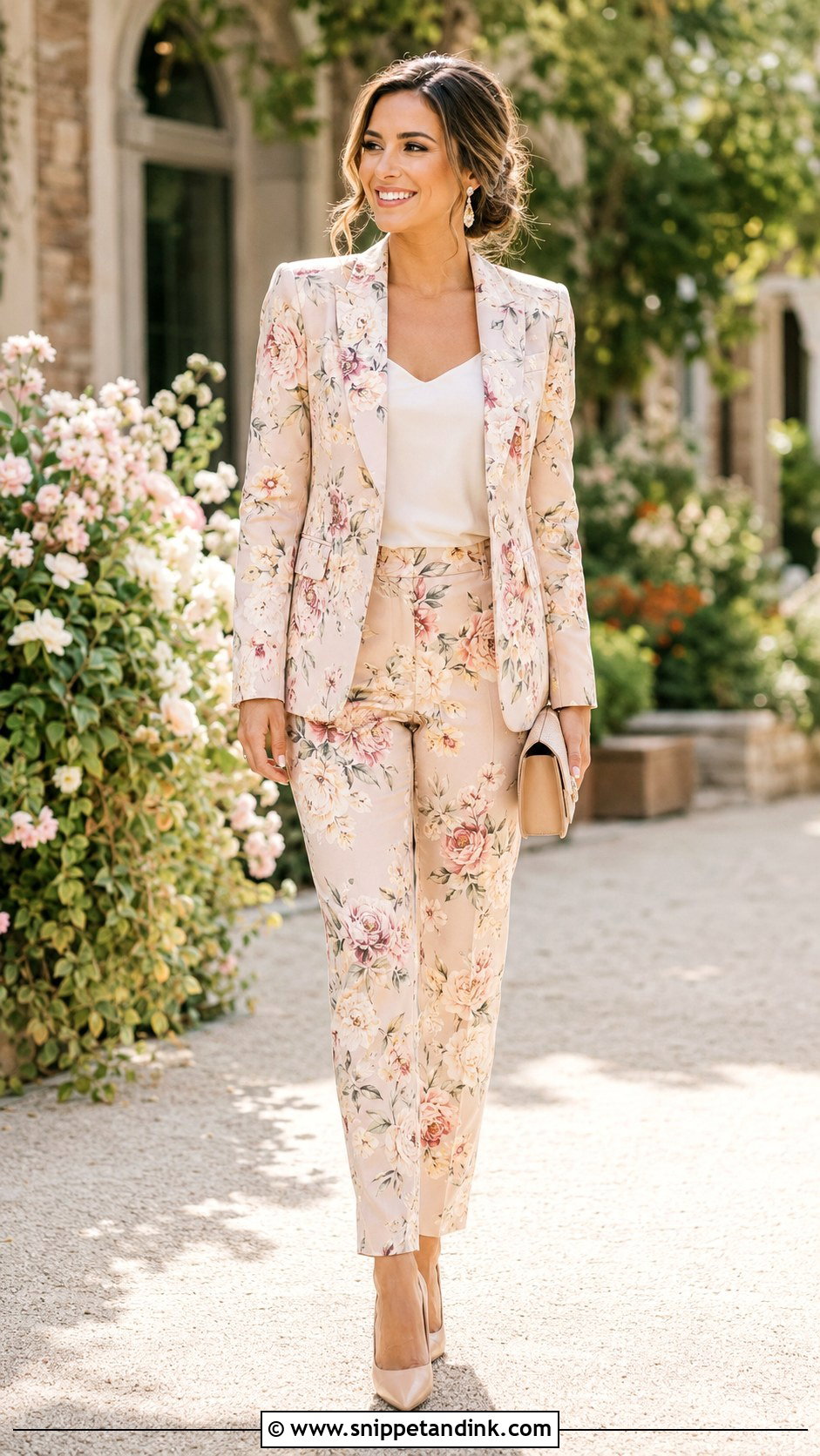 Floral Wedding Suit - Snippet and Ink - 25 Suits for Wedding