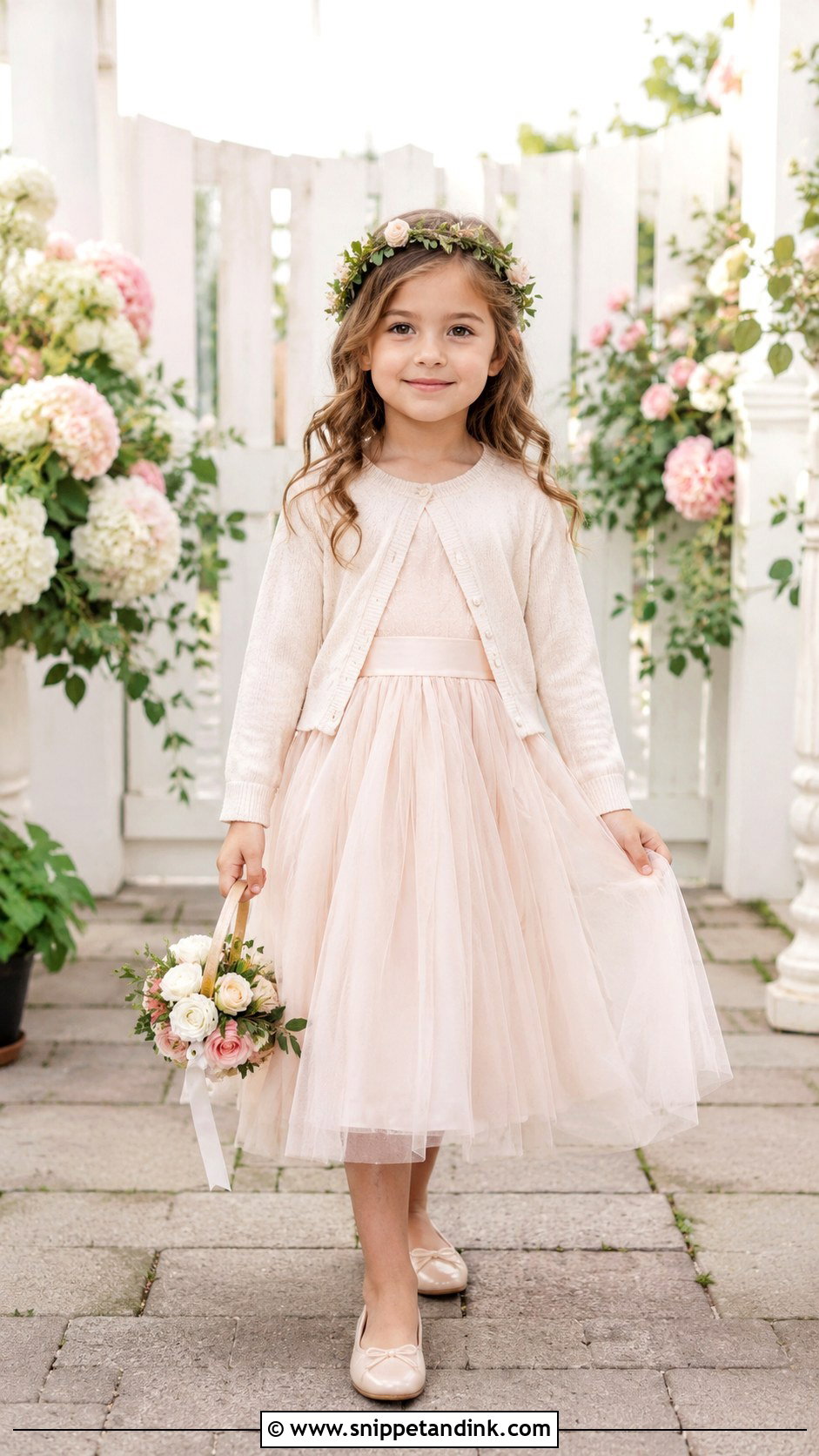 Flower Girl Family Dress Outfit - Snippet and Ink - 25 Wedding Outfits for Family Members
