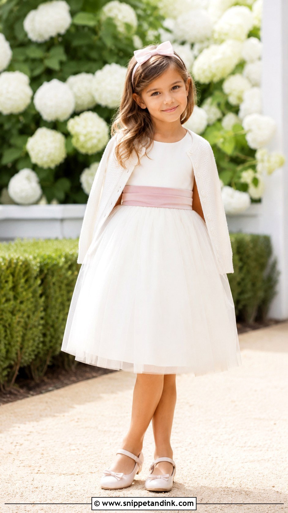 Flower Girl Tulle Dress - Snippet and Ink - 25 Kids Dresses for Weddings