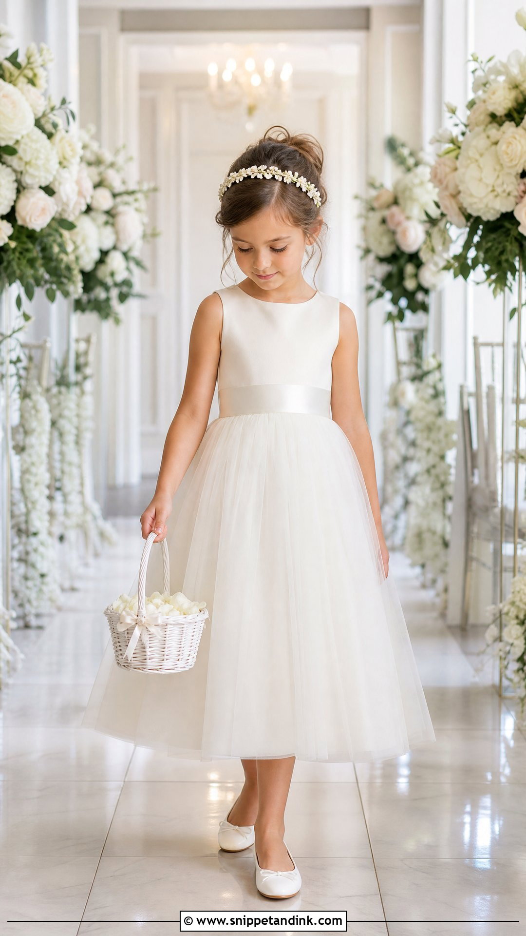 Flower Girl Wedding Outfit - Snippet and Ink - 25 Girls Wedding Outfit Ideas
