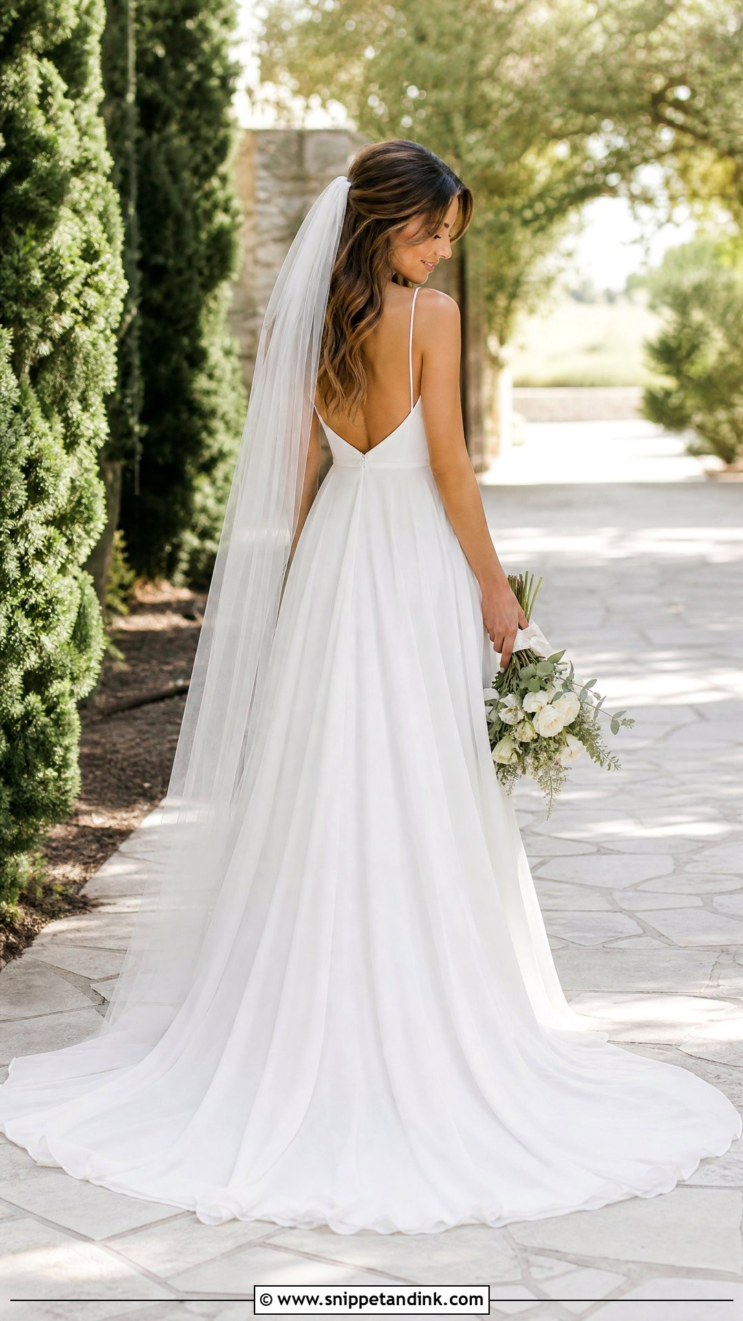 Flowy Wedding Dress With Train - Snippet and Ink - 25 Flowy Wedding Dress Whimsical Ideas