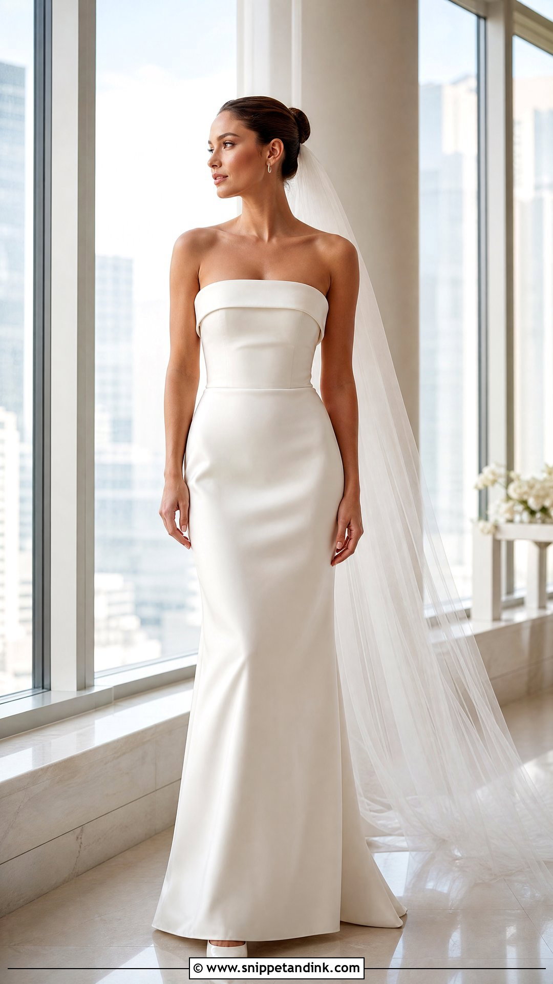 Foldover Strapless Wedding Dress - Snippet and Ink - 25 Simple Strapless Wedding Dress Ideas