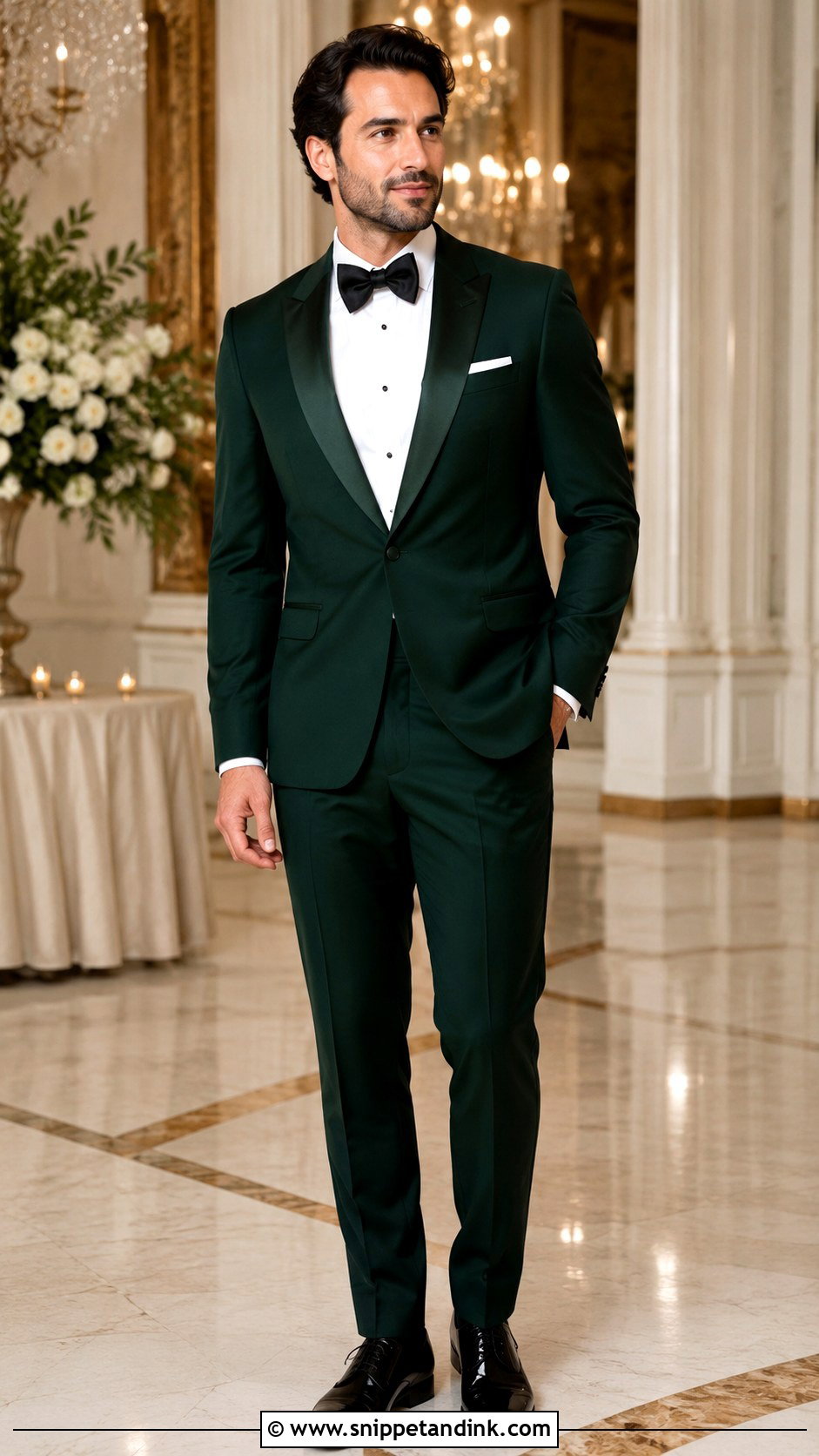 Forest Green Tuxedo Wedding Suit - Snippet and Ink - 25 Forest Green Wedding Suit Ideas