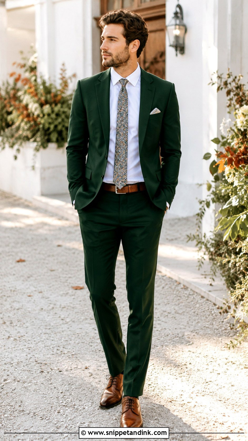Forest Green Wedding Guest Suit - Snippet and Ink - 25 Forest Green Wedding Suit Ideas