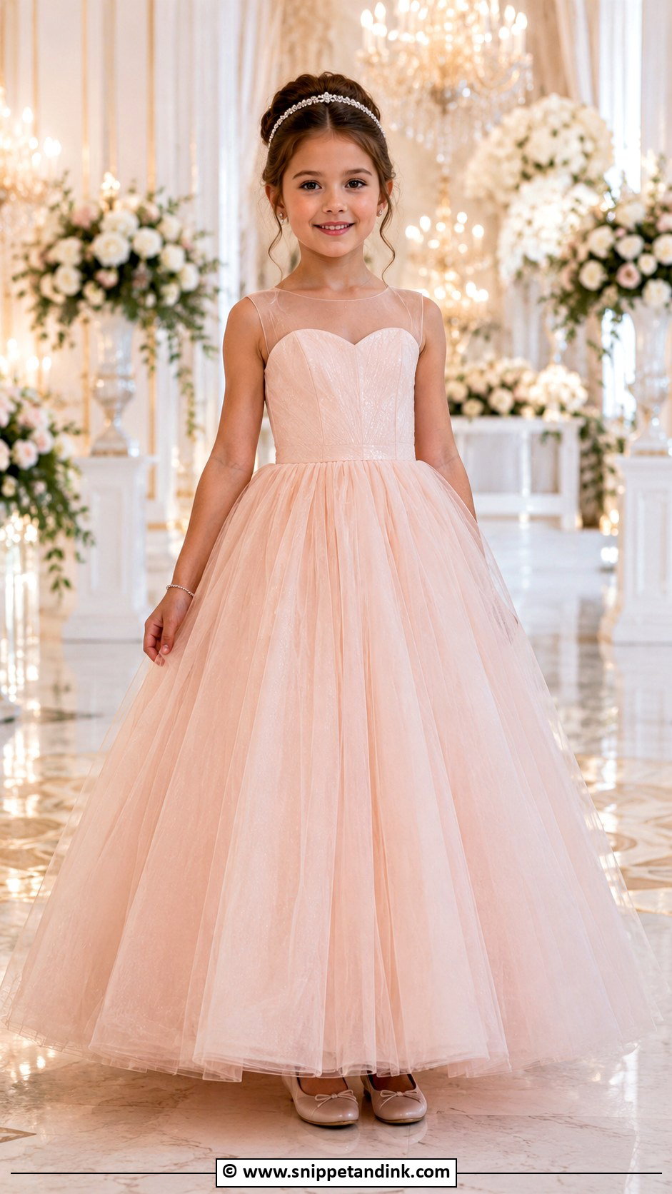Formal Ball Gown Dress - Snippet and Ink - 30 Kids Designer Dresses for Wedding