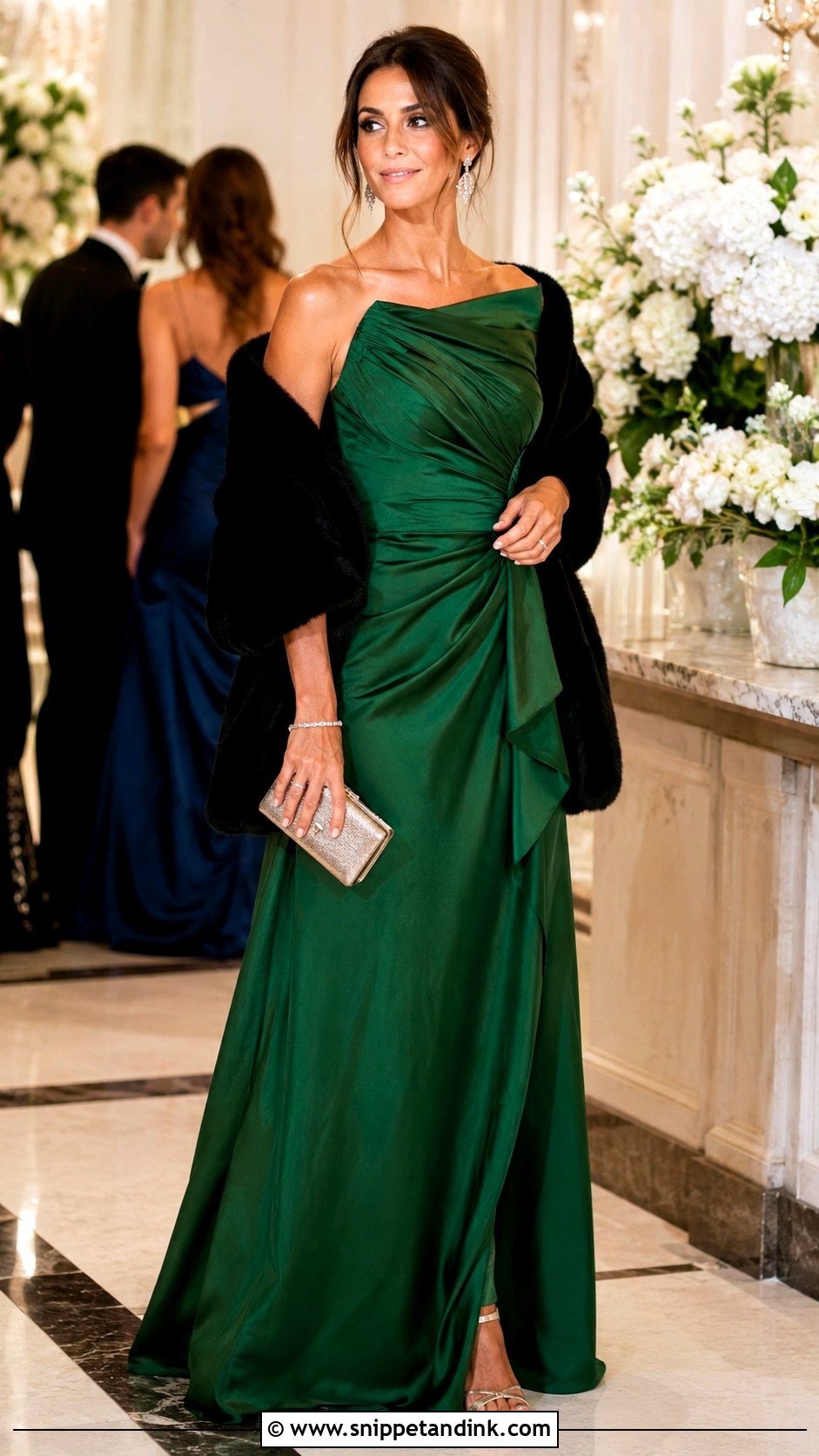 Formal Evening Gown Wedding Outfit - Snippet and Ink - 20 Style for Wedding Ideas