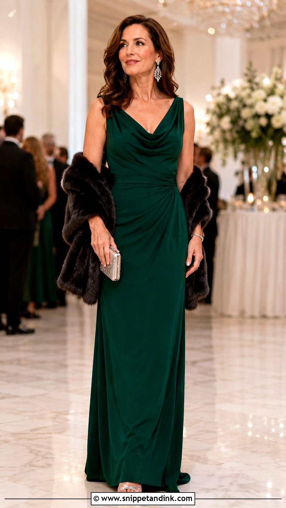 Formal Evening Gown Wedding Outfit - Snippet and Ink - 20 Wedding Costume Woman Ideas