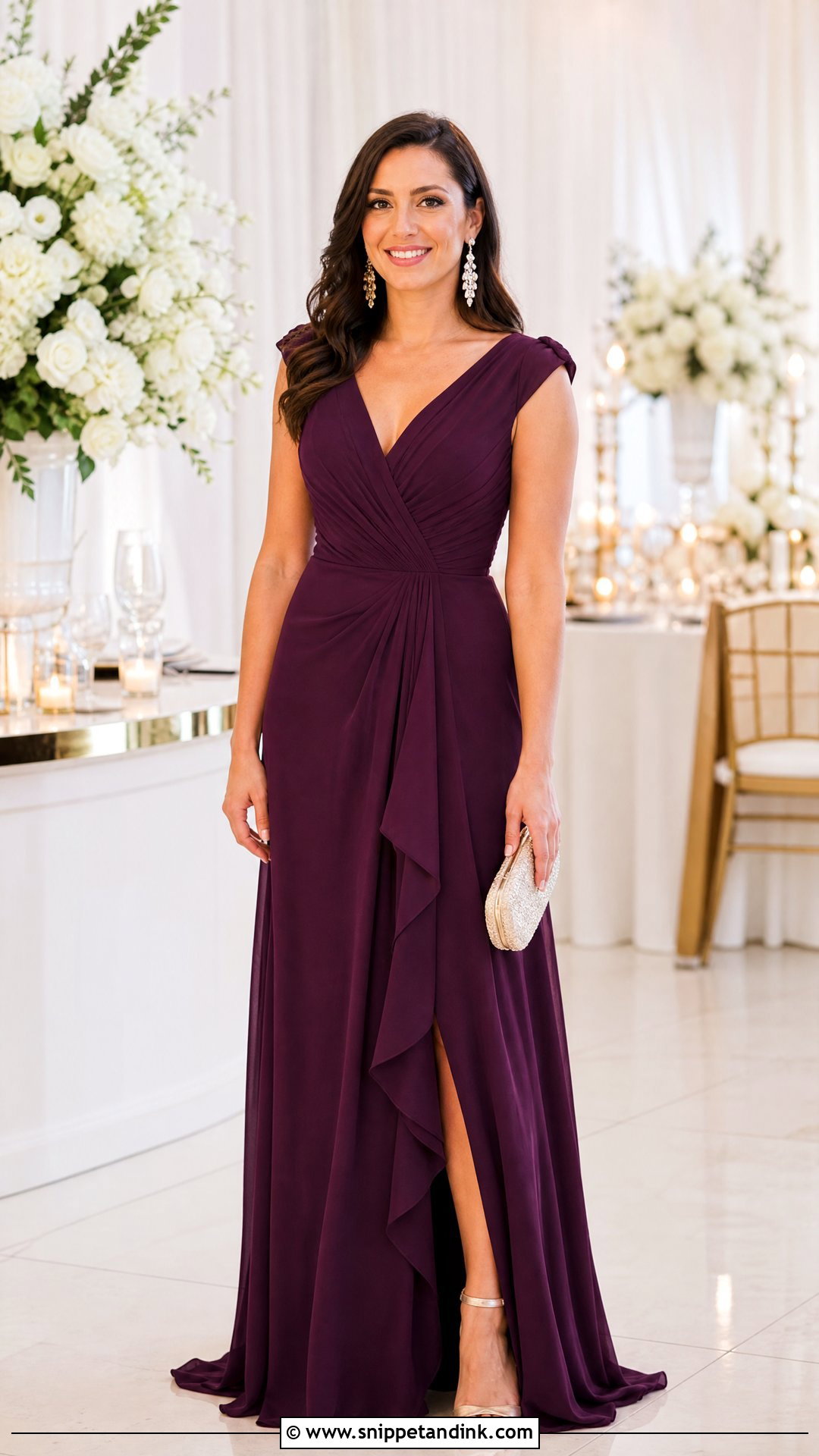 Formal Gown Wedding Outfit - Snippet and Ink - 25 Wedding Outfits Women