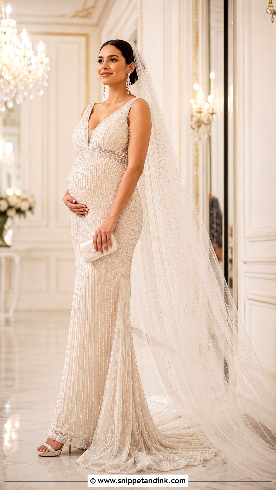 Formal Maternity Wedding Dress - Snippet and Ink - 30 Maternity Wedding Dress Ideas