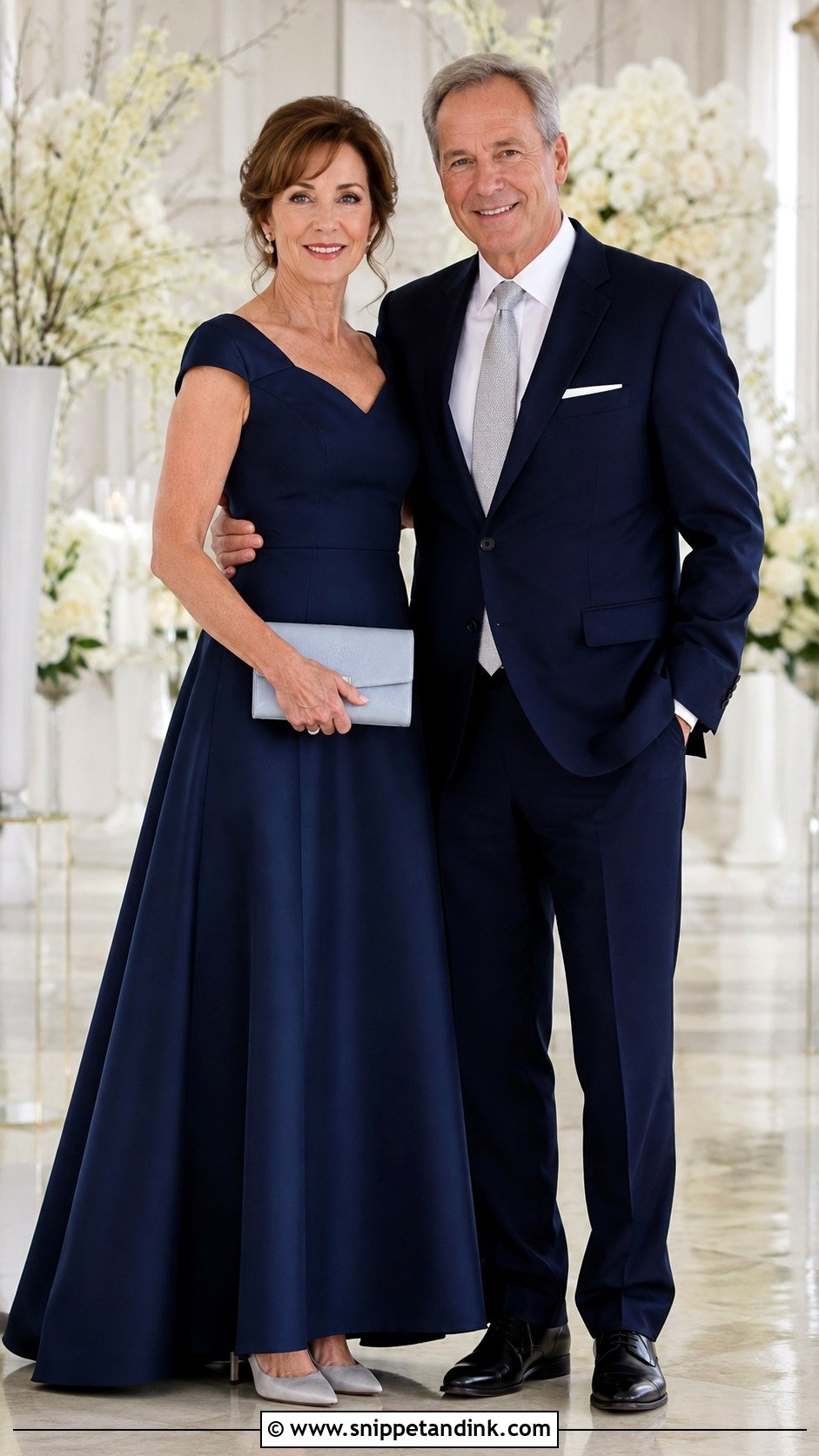 Formal Navy Brides Parents Outfits - Snippet and Ink - 20 Brides Parents Outfits