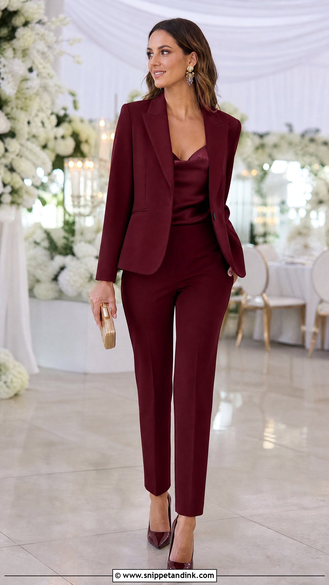 Formal Pantsuit Wedding Outfit - Snippet and Ink - 25 Clothes for Wedding Ideas
