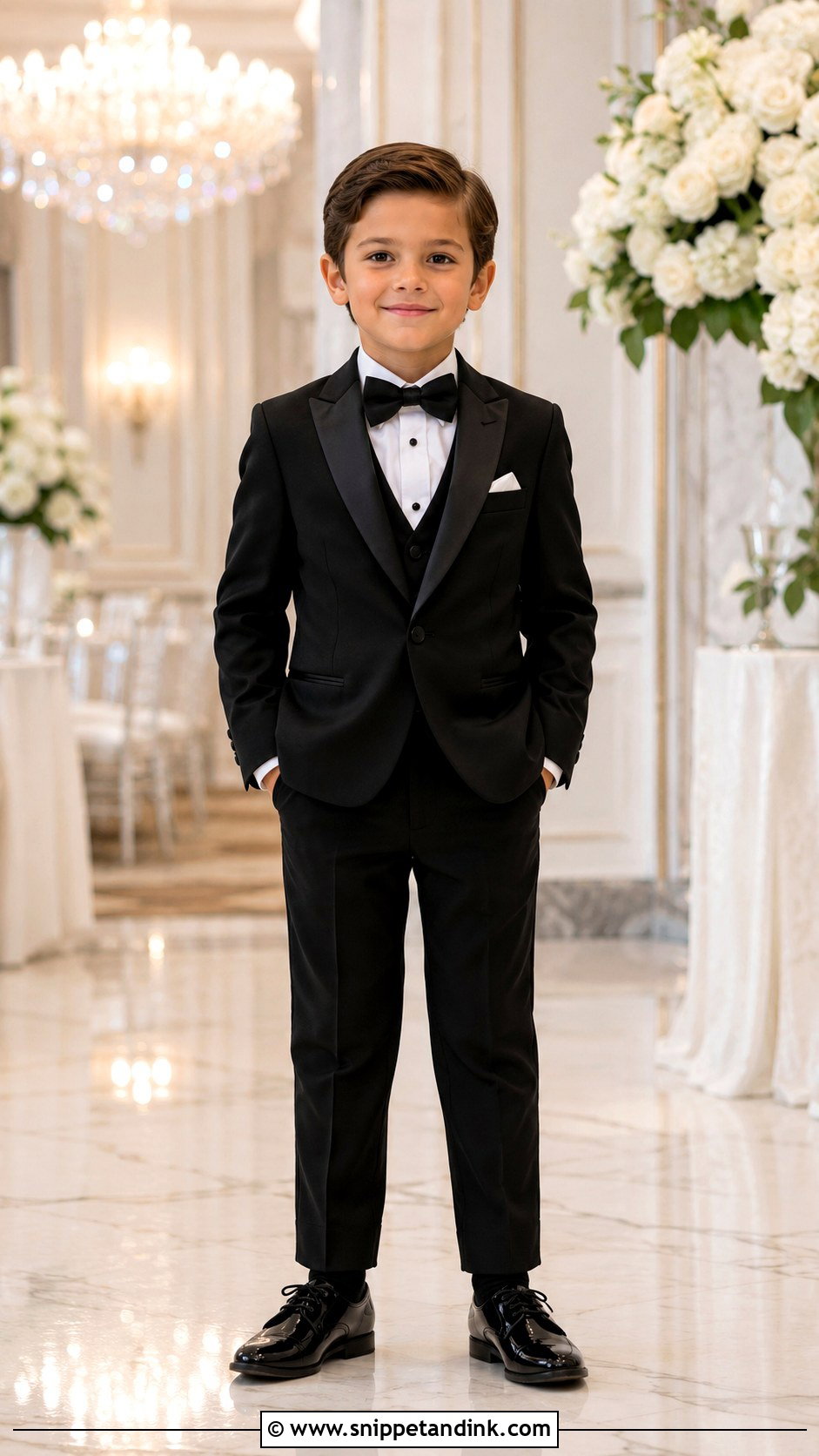 Formal Ring Bearer Tuxedo - Snippet and Ink - 20 Bearer Outfit Ideas