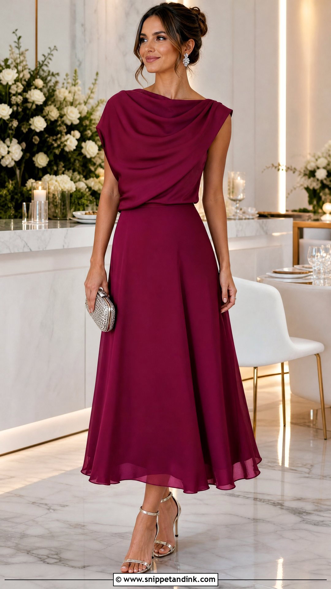 Formal Two Piece Set Wedding Guest Outfit - Snippet and Ink - 25 Attending Wedding Outfit Ideas