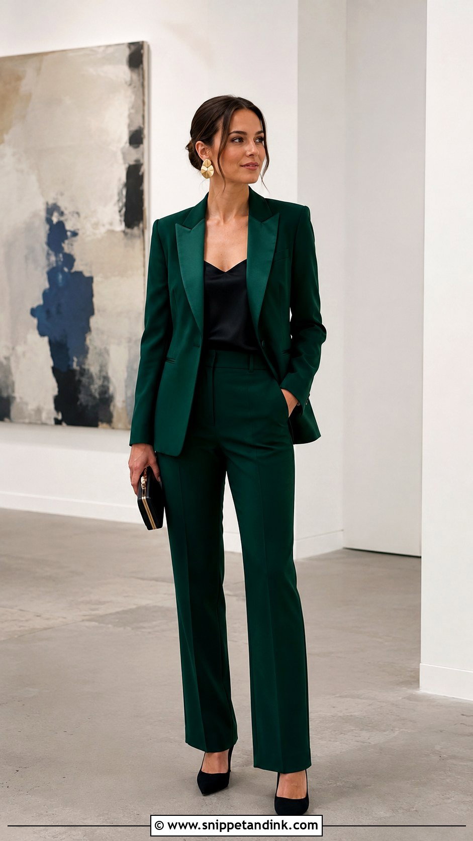 Formal Wedding Guest Jewel Tone Tuxedo Suit Outfit - Snippet and Ink - 20 Formal Outfit for Wedding Ideas
