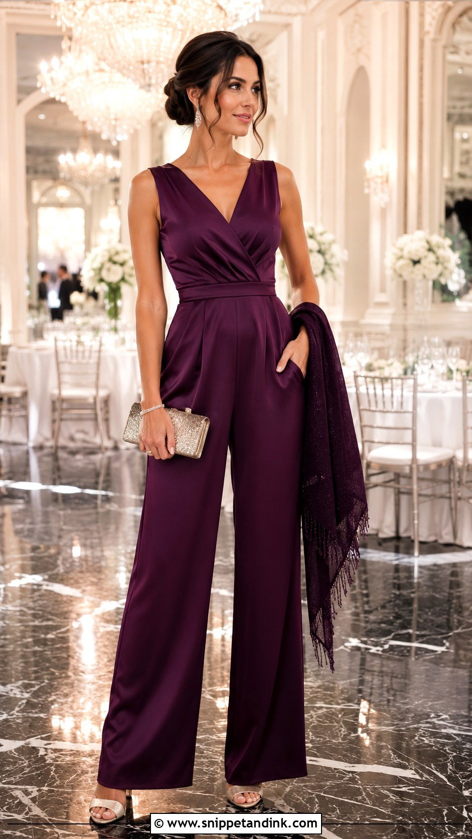 Formal Wedding Jumpsuit Outfit - Snippet and Ink - 25 Jumpsuit Wedding Outfit Ideas
