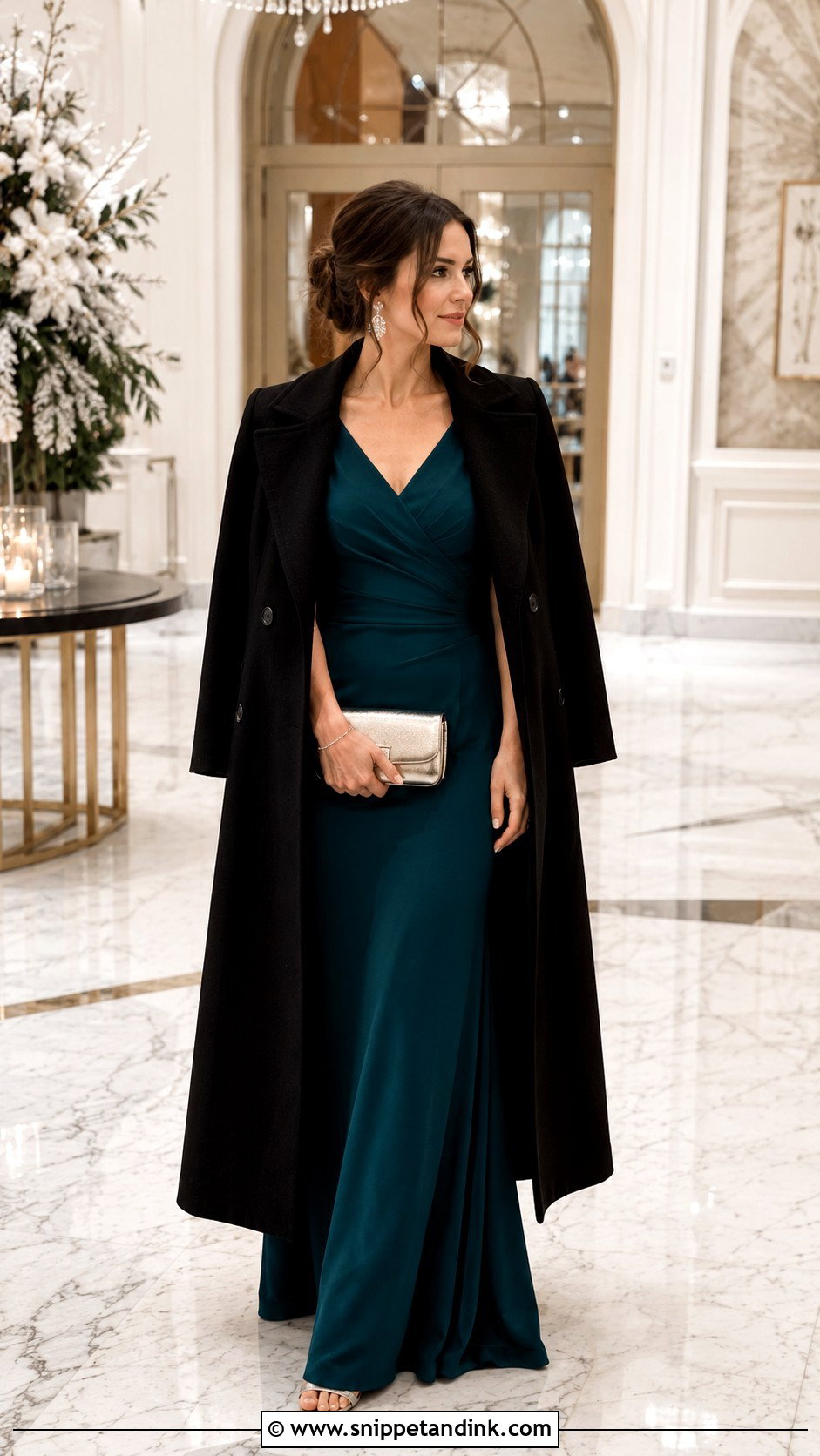 Formal Winter Wedding Guest Outfit - Snippet and Ink - 30 Winter Wedding Outfit Ideas