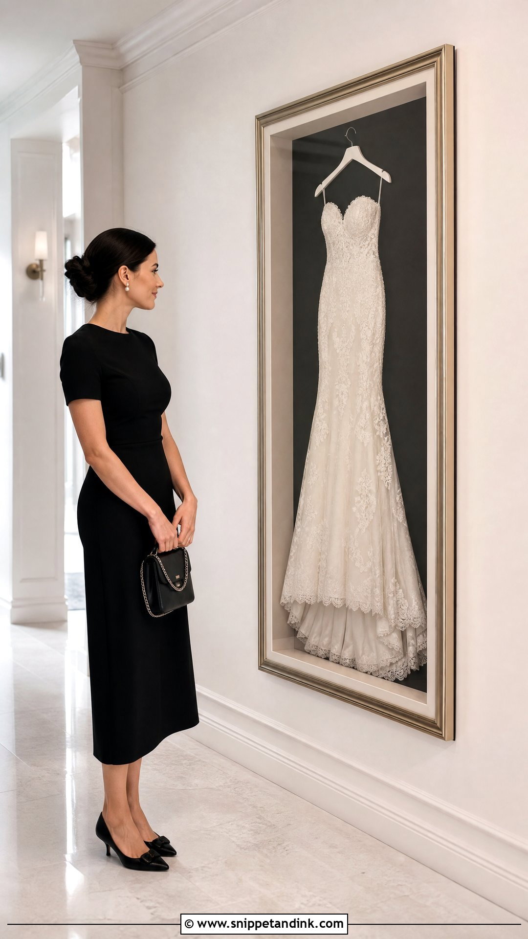 Frame Your Wedding Dress - Snippet and Ink - 20 What to Do with Wedding Dress After Ideas