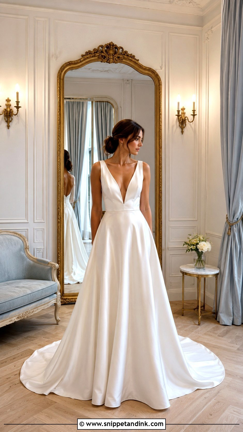 French Bridal Fitting Room - Snippet and Ink - 20 Bridal Fitting Room Ideas