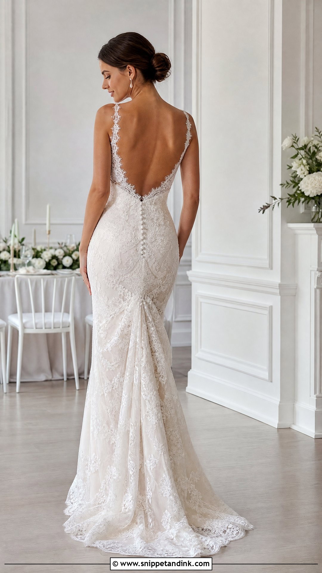 French Bustle Wedding Dress - Snippet and Ink - 25 Wedding Dress Bustle Ideas