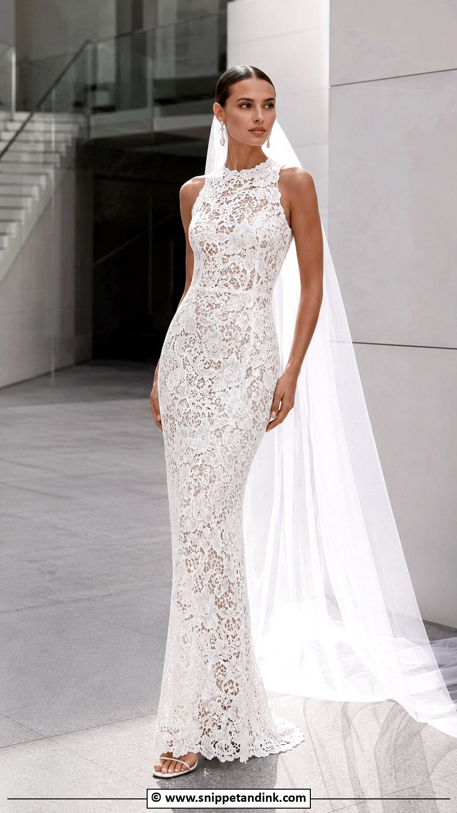 French Lace Guipure Wedding Dress - Snippet and Ink - 30 French Lace Wedding Dress Ideas