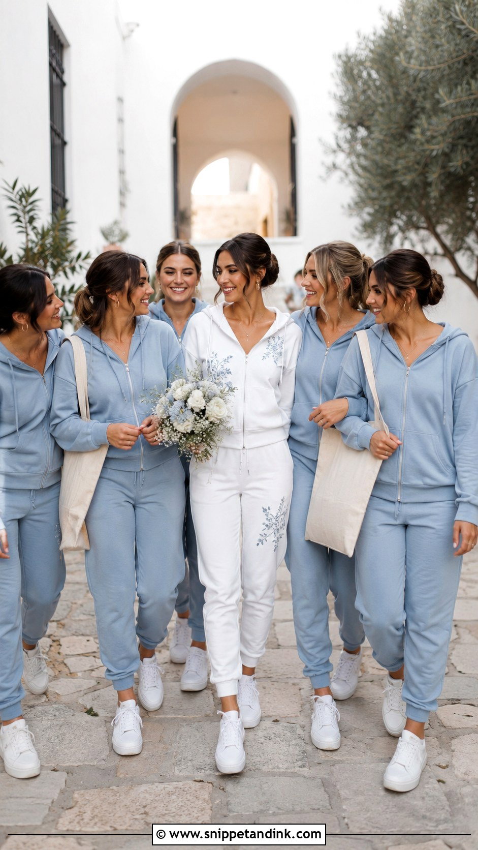 French Terry Bridal Party Sweat Suit - Snippet and Ink - 20 Bridal Party Sweat Suits