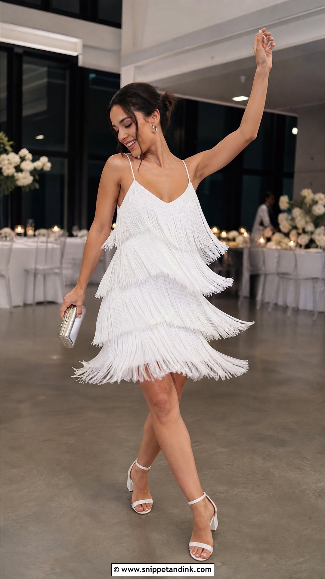 Fringe Wedding Night Dress - Snippet and Ink - 20 Wedding Night Dress Brides Ideas