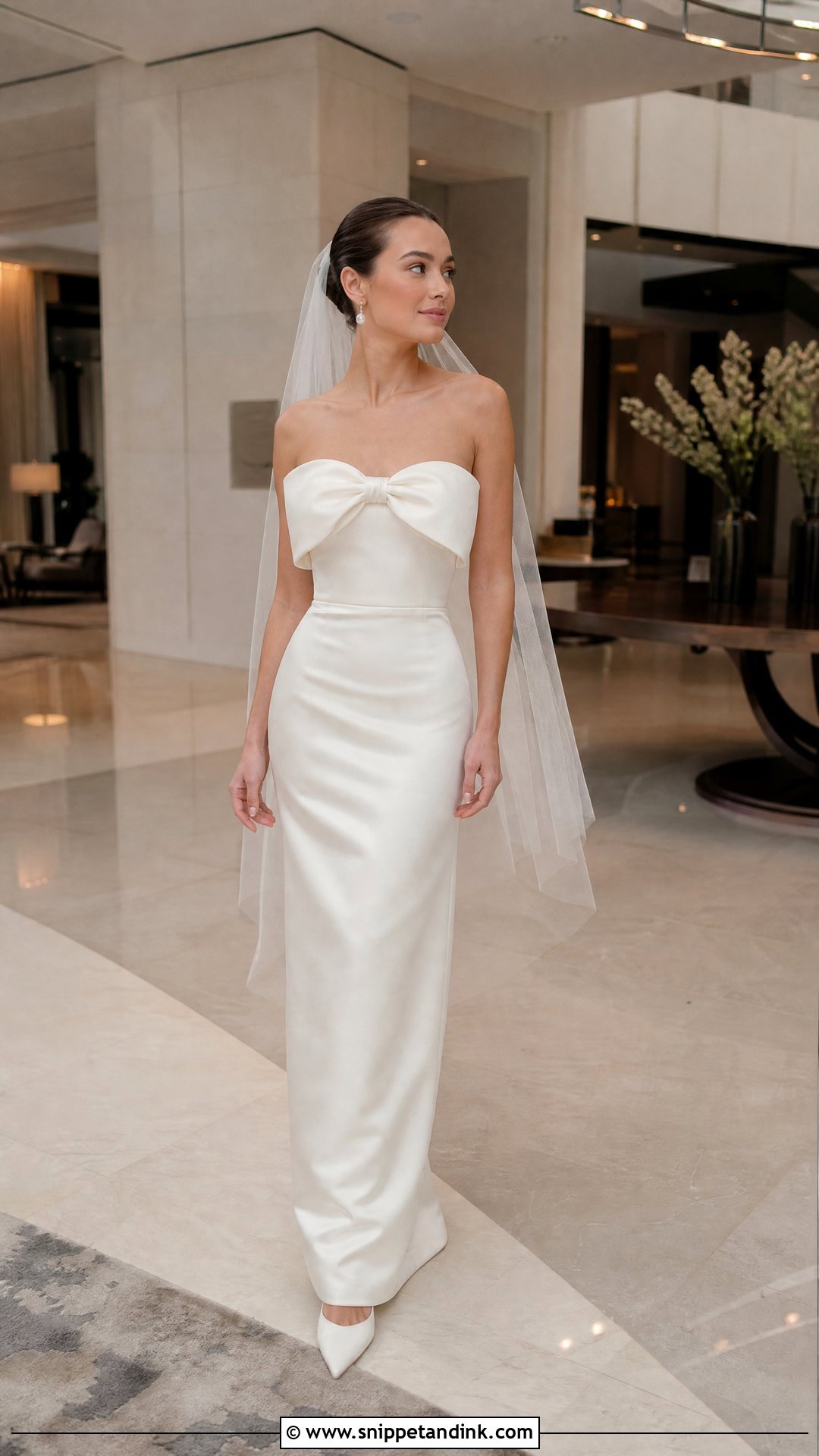 Front Bow Bridal Gown - Snippet and Ink - 20 2026 Bridal Gowns