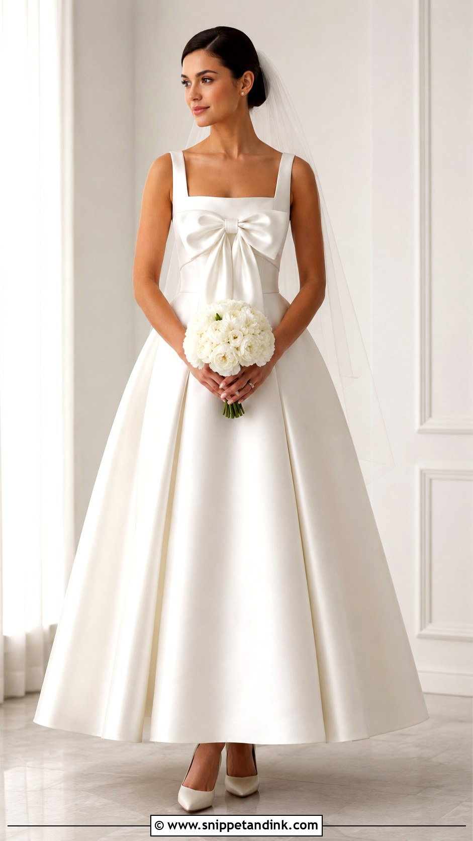 Front Bow Wedding Dress - Snippet and Ink - 20 Latest Wedding Dress Ideas