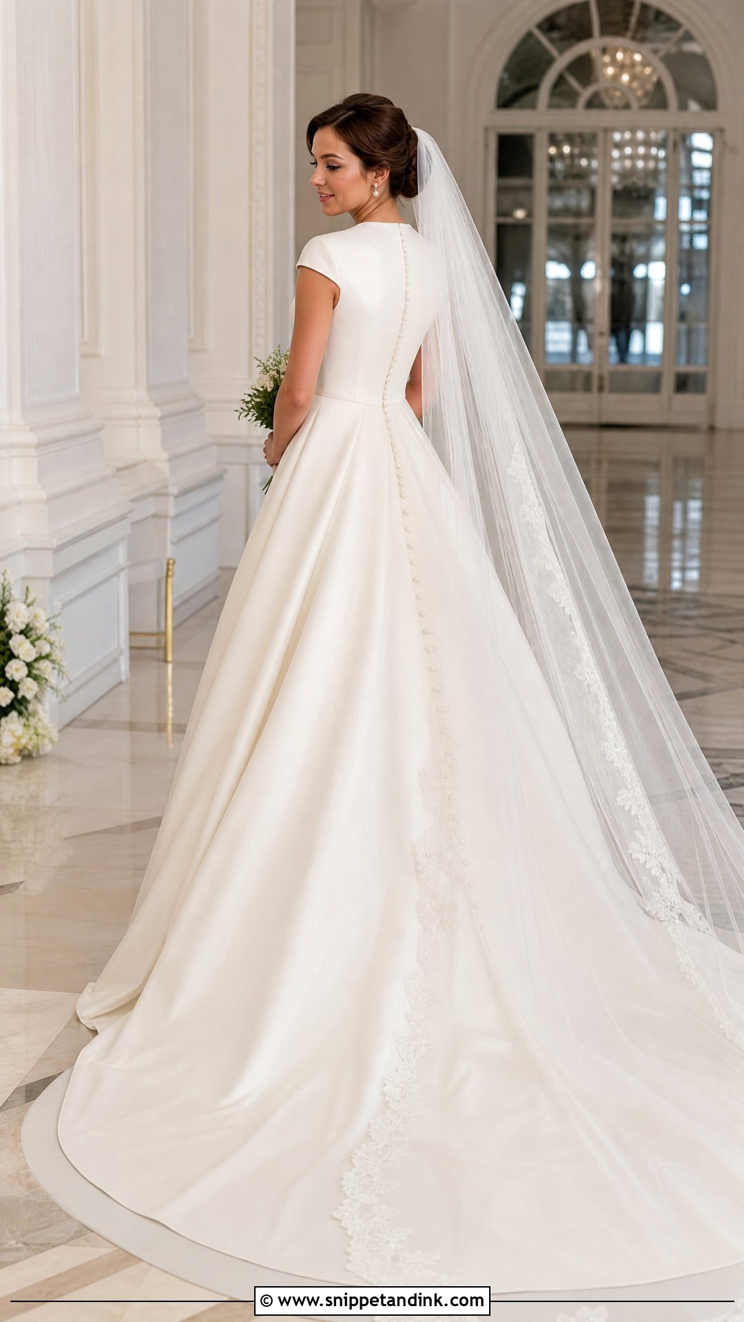 Full Back Tattoo Wedding Dress - Snippet and Ink - 20 Tattoos Wedding Dress Ideas