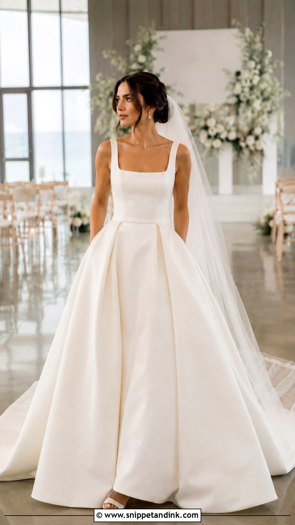 Full Skirt Wedding Dress With Pockets - Snippet and Ink - 20 Full Skirt Wedding Dress Ideas