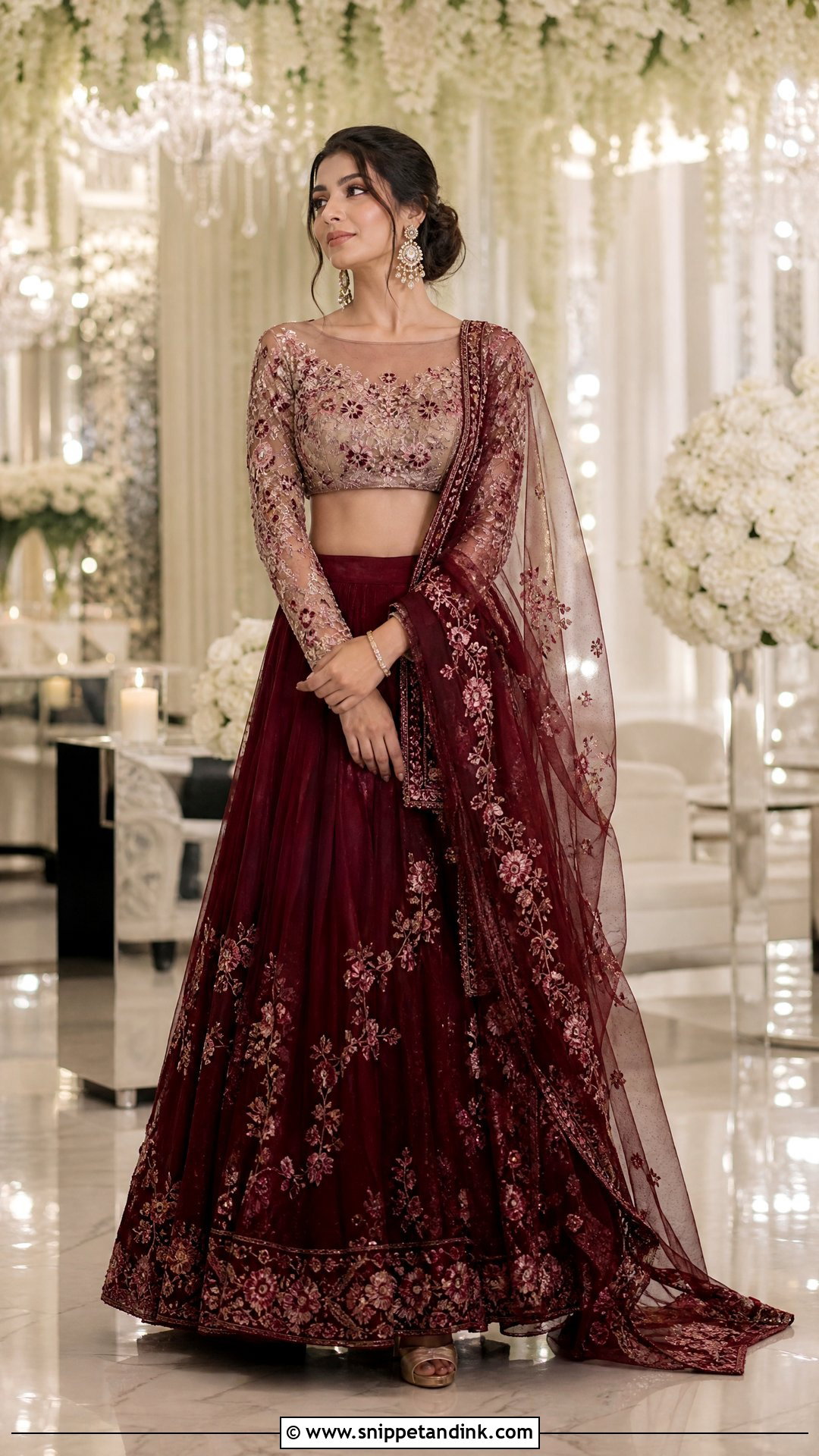 Full Sleeve Wedding Blouse Design - Snippet and Ink - 20 Wedding Blouse Design Ideas