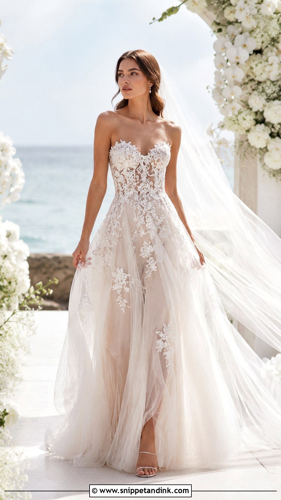 Galia Lahav Beach Bridal Gown - Snippet and Ink - 25 Galia Lahav Bridal Ideas
