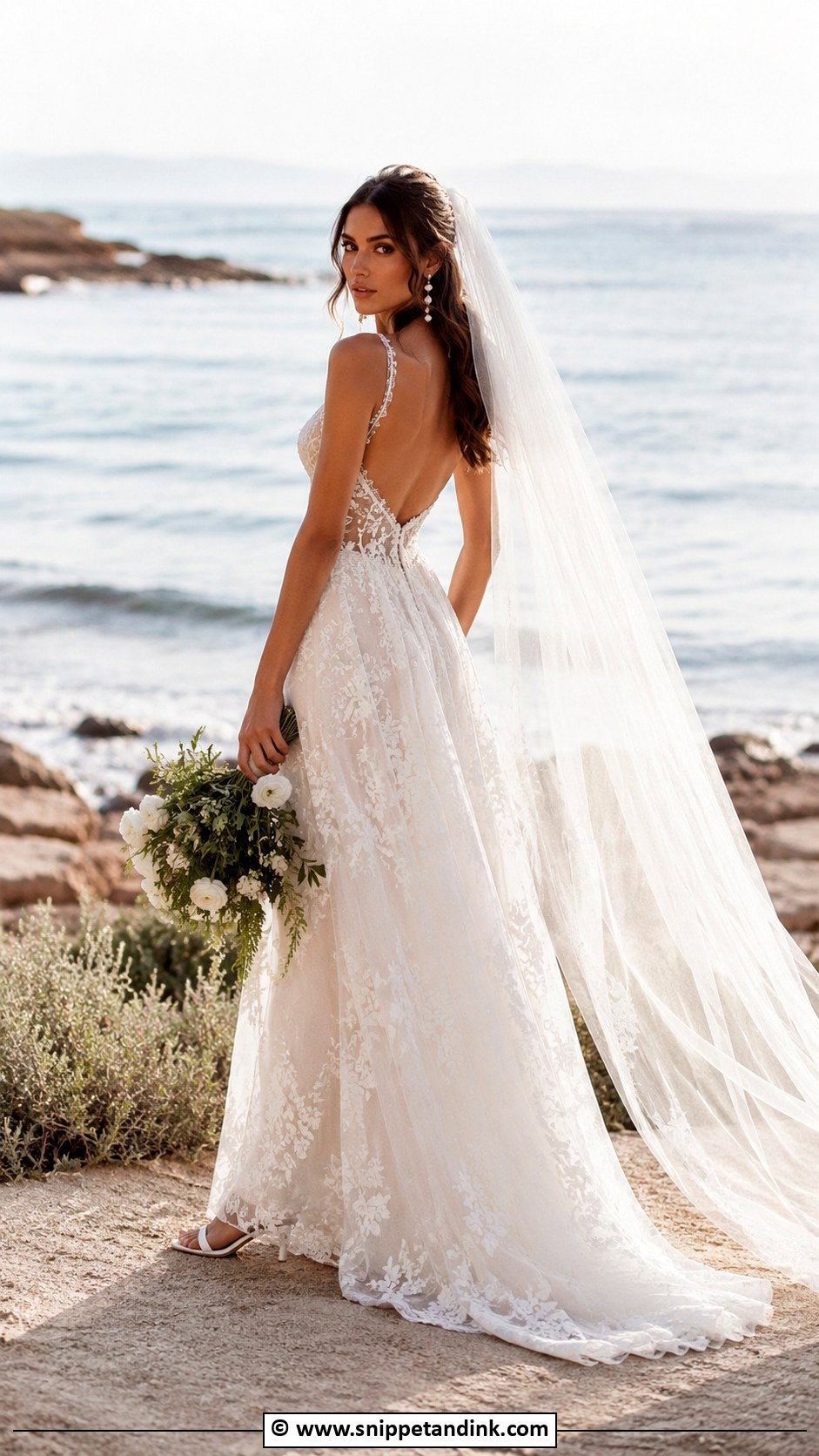 Galia Lahav Beach Wedding Dress - Snippet and Ink - 30 Galia Lahav Wedding Dress Ideas