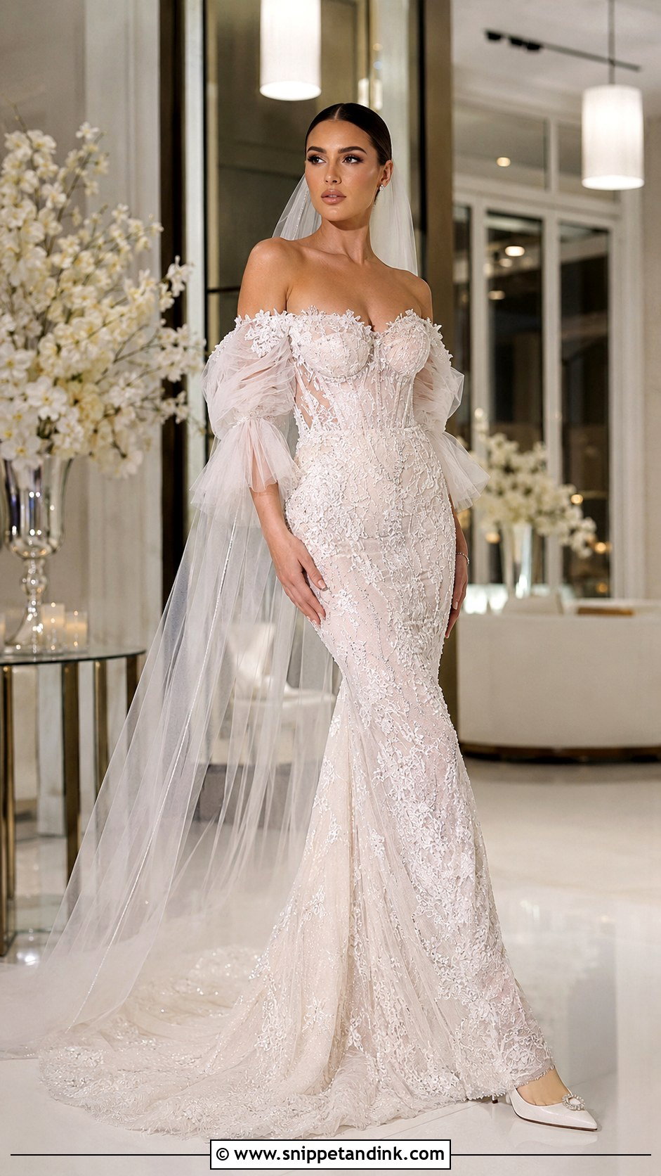 Galia Lahav Beaded Bridal Gown - Snippet and Ink - 25 Galia Lahav Bridal Ideas