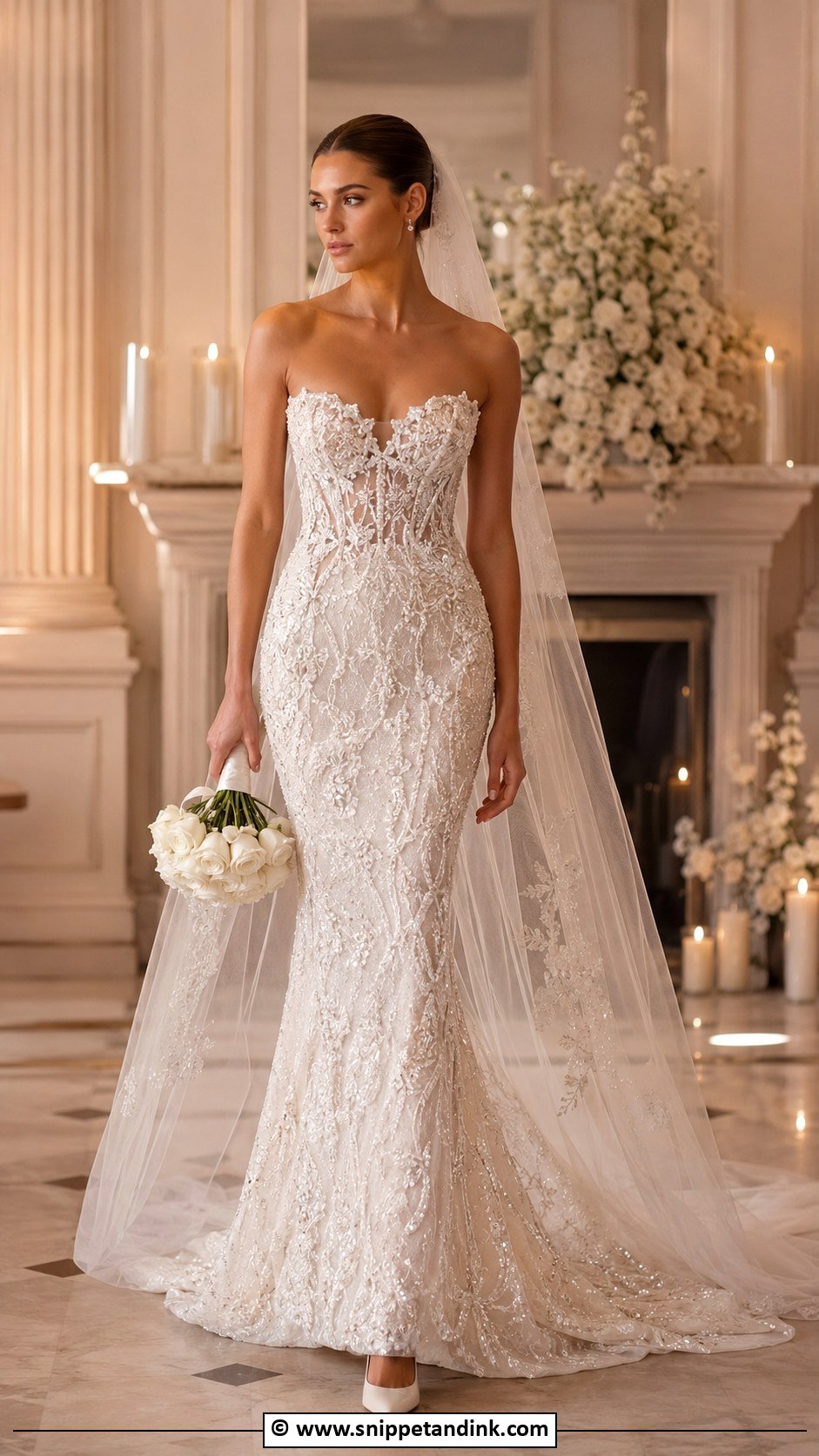 Galia Lahav Beaded Wedding Dress - Snippet and Ink - 30 Galia Lahav Wedding Dress Ideas