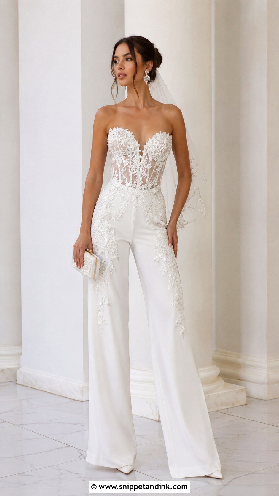 Galia Lahav Bridal Jumpsuit - Snippet and Ink - 25 Galia Lahav Bridal Ideas