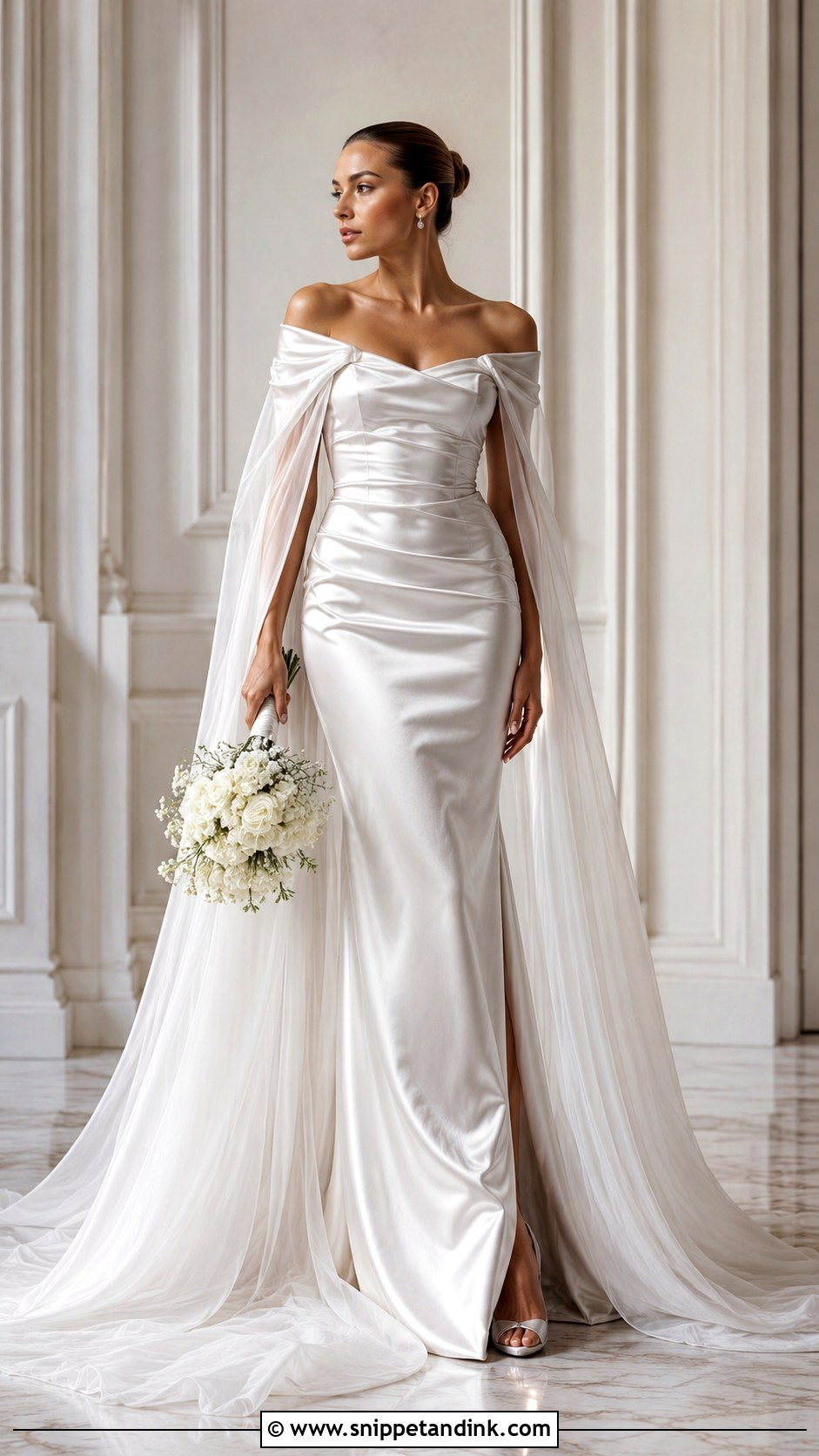 Galia Lahav Cape Wedding Gown - Snippet and Ink - 25 Galia Lahav Ideas