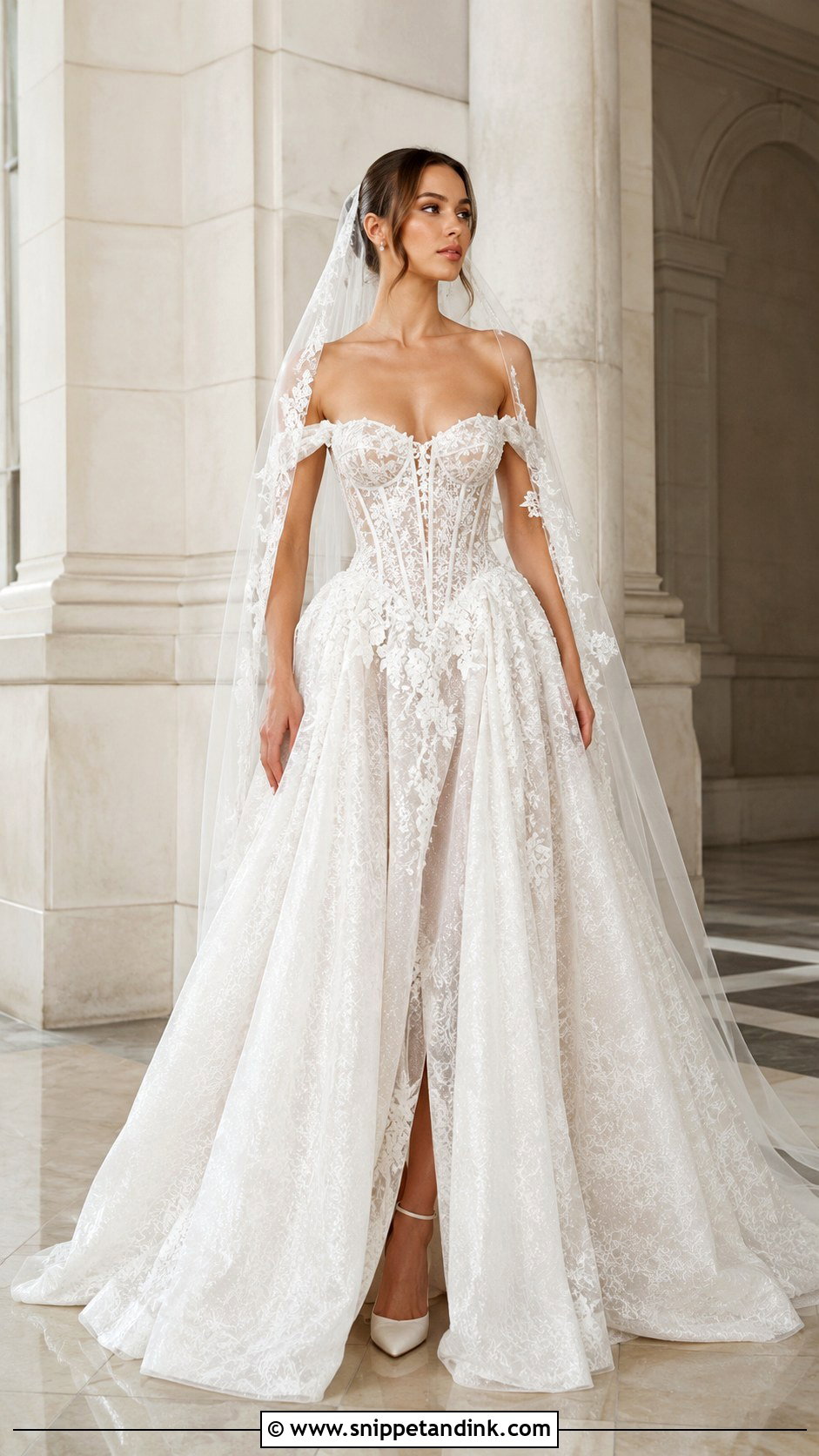 Galia Lahav Drop Waist Bridal Gown - Snippet and Ink - 25 Galia Lahav Bridal Ideas
