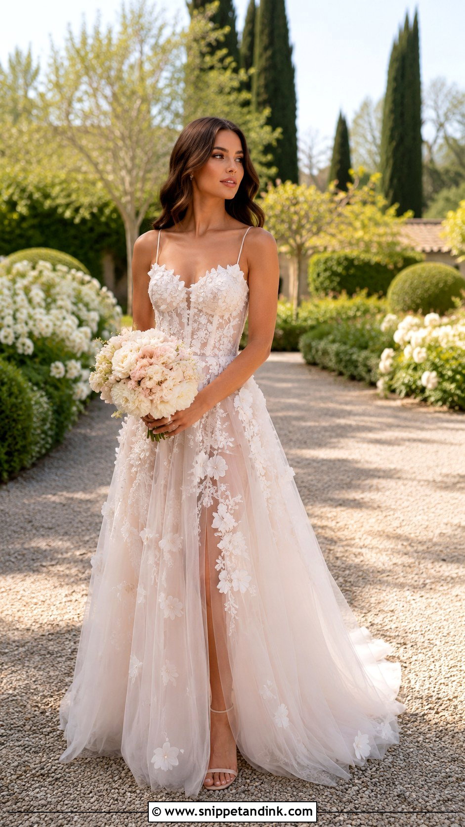 Galia Lahav Floral Applique Wedding Dress - Snippet and Ink - 25 Galia Lahav Ideas