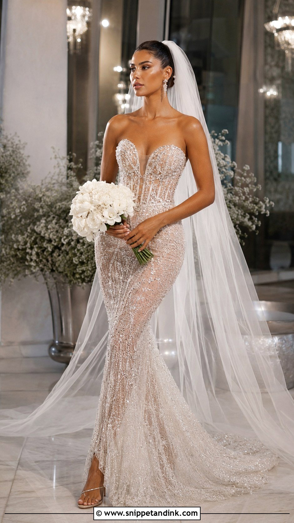 Galia Lahav Glam Bride Outfit - Snippet and Ink - 25 Galia Lahav Ideas